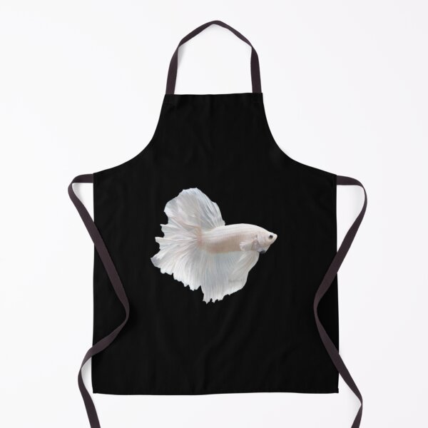 Item preview, White beta fish.  designed and sold by tees-n-treats.
