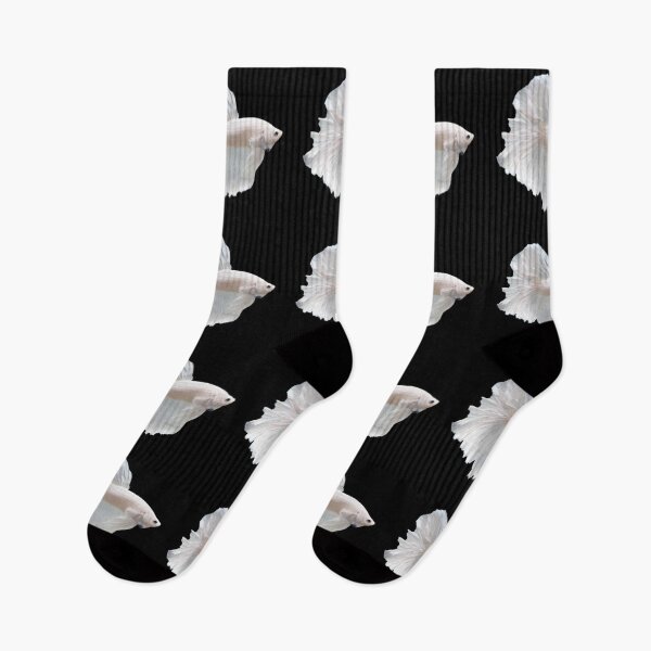 Item preview, White beta fish.  designed and sold by tees-n-treats.