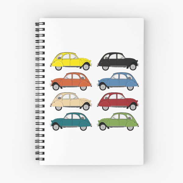 Item preview, Eight Colorful Citroen 2CVs designed and sold by paulclee.