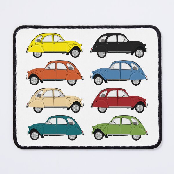 Item preview, Eight Colorful Citroen 2CVs designed and sold by paulclee.