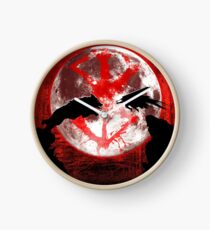 Blood moon guts and wolf Clock