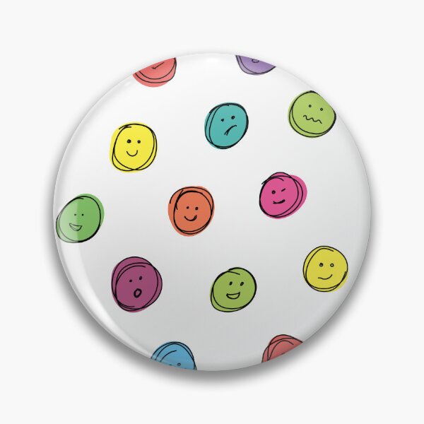 Item preview, pastel colourful smileys designed and sold by bitnotgoodye.