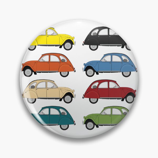 Item preview, Eight Colorful Citroen 2CVs designed and sold by paulclee.