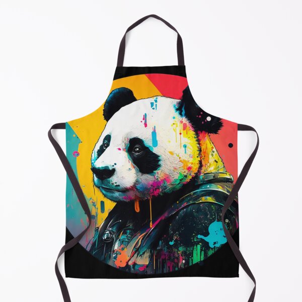 Item preview, Colorful Artistic Panda Circle #4 designed and sold by Artistic Pandas.