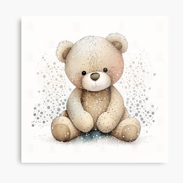 Wall Art Print Teddy Bear, Gifts & Merchandise