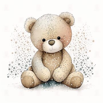 Teddy Bear Cute Adorable Bear Sticker for Sale by
