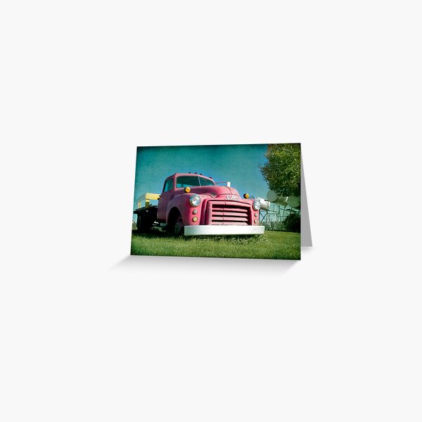 Pink Pick Up Greeting Card