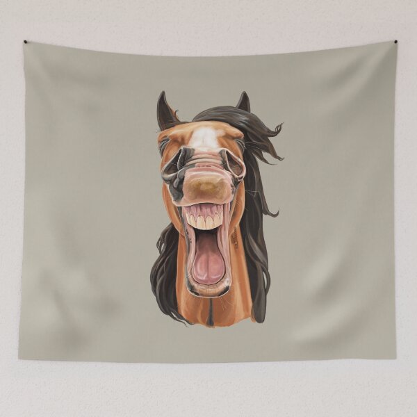 Item preview, Yawning Horse designed and sold by AK-Hevonen.