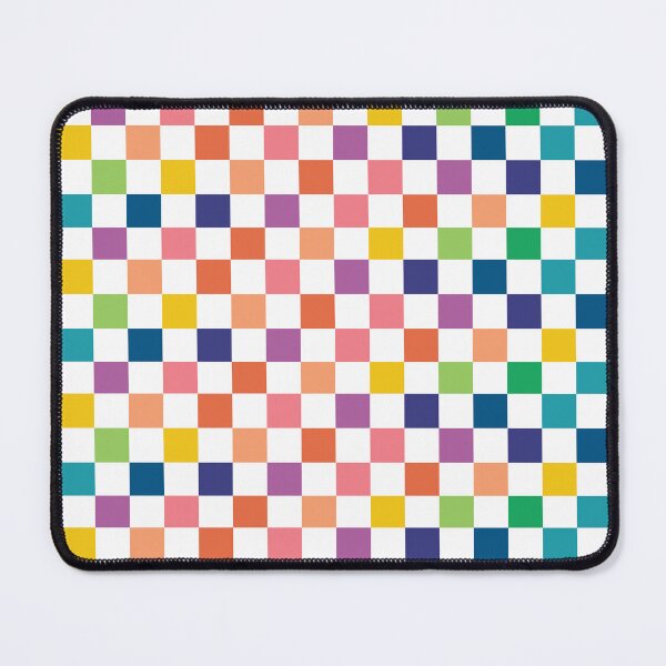 Item preview, Geometric rainbow square shapes designed and sold by flamendes.
