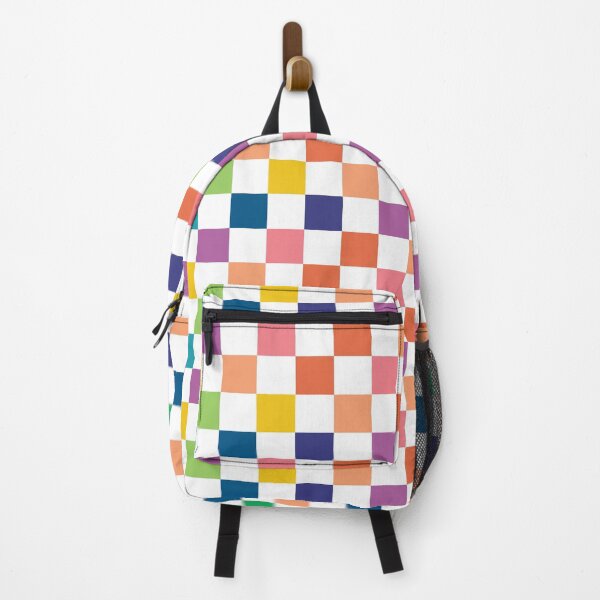 Item preview, Geometric rainbow square shapes designed and sold by flamendes.