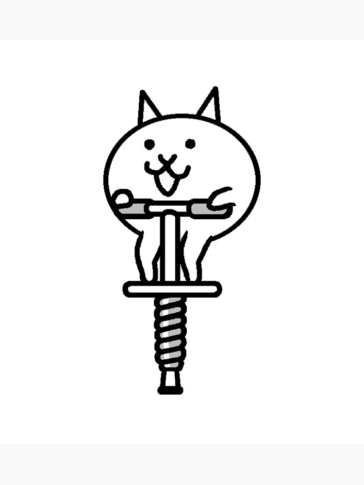 "THE BATTLE CATS GAME" Poster for Sale by xachanani Redbubble