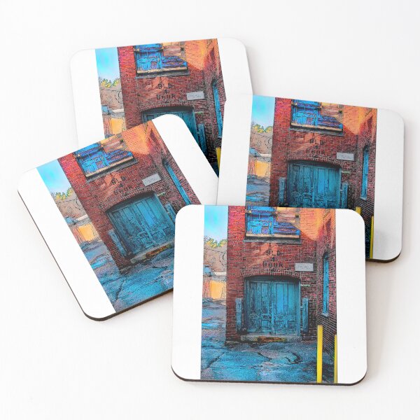 Item preview, Old door at a factory designed and sold by jnancz.