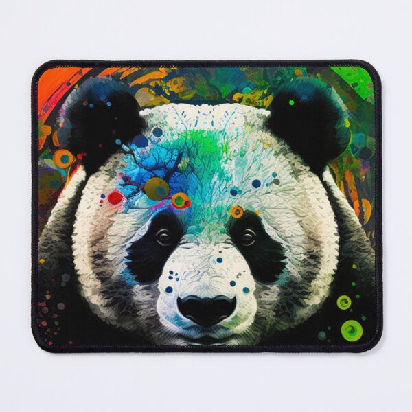 Item preview, Colorful Artistic Panda Circle #6 designed and sold by Artistic Pandas.