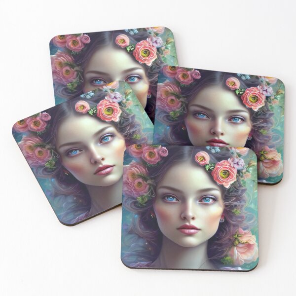 Aperçu de l'œuvre Fairy in bloom Ai Generated Art créée et vendue par Medly.