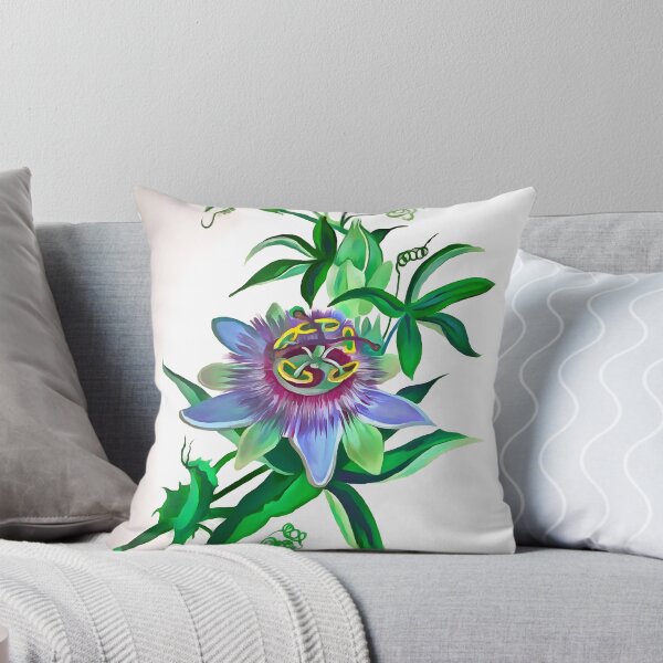 Item preview, Passion Flower Botanical Art designed and sold by taiche.