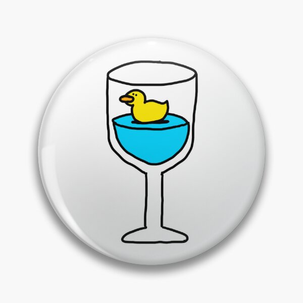 Item preview, the duck in the glass designed and sold by superbaechoo.