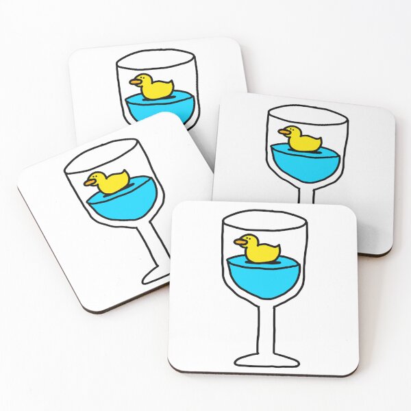 Item preview, the duck in the glass designed and sold by superbaechoo.