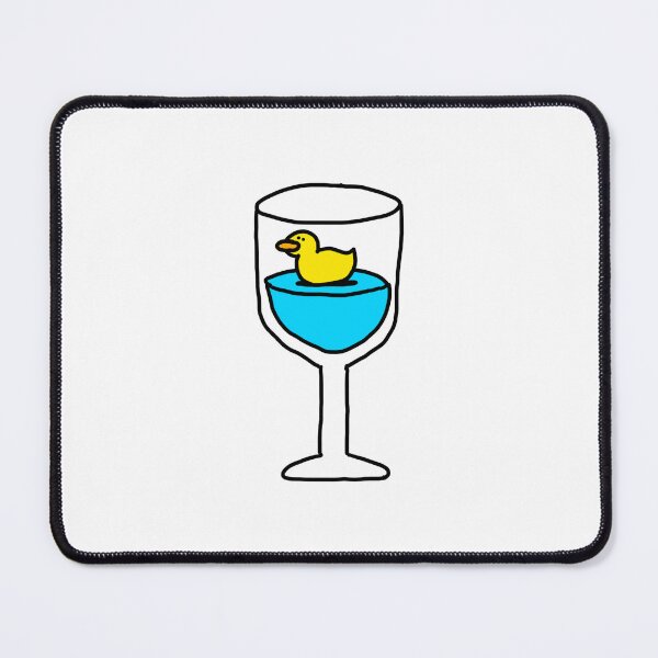 Item preview, the duck in the glass designed and sold by superbaechoo.