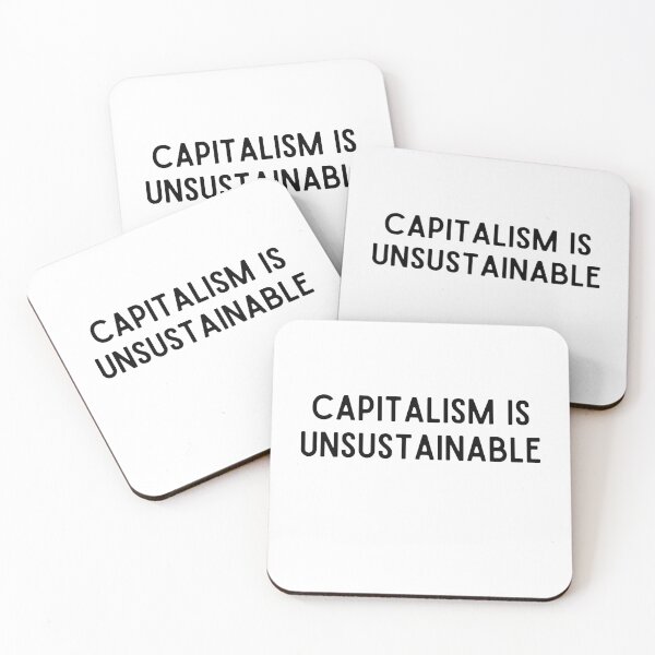 Item preview, Capitalism is Unsustainable designed and sold by shoponow.