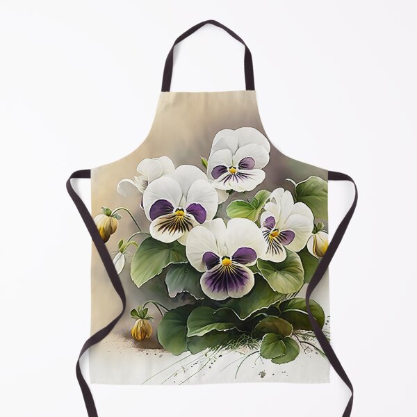 Item preview, White Violas designed and sold by Vanover Designs.