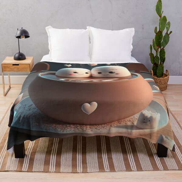 Item preview, Cute Marshmallow Buddies en Hot Cocoa designed and sold by BeachBumPics.