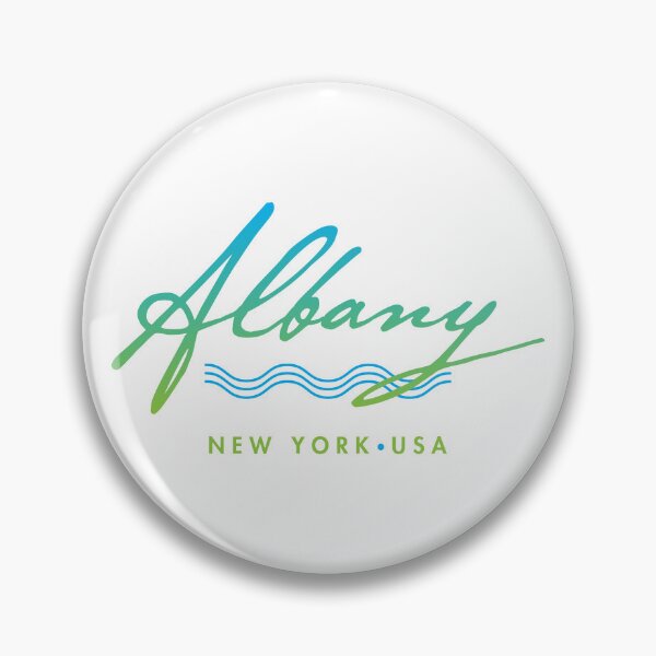 Item preview, Albany New York Typographic Design designed and sold by Futurebeachbum.