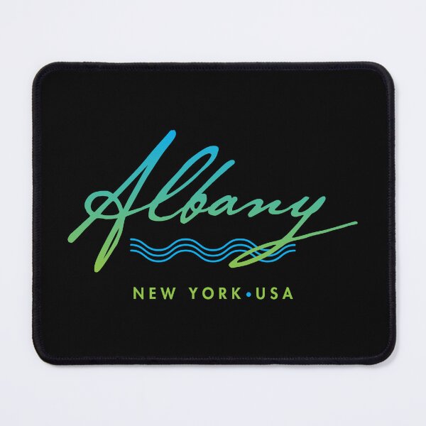 Item preview, Albany New York Typographic Design designed and sold by Futurebeachbum.