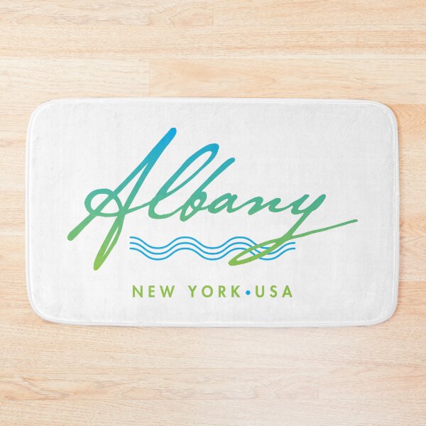 Item preview, Albany New York Typographic Design designed and sold by Futurebeachbum.