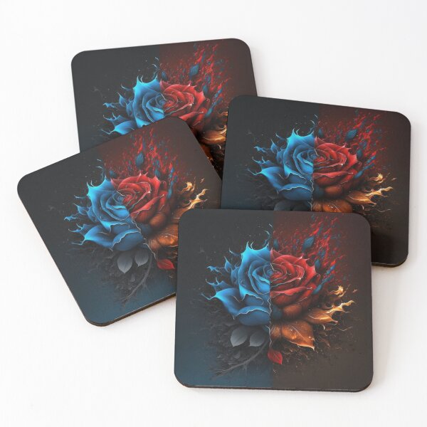 Item preview, Burning Rose Cold Love by Anakwanar designed and sold by AIKunst.
