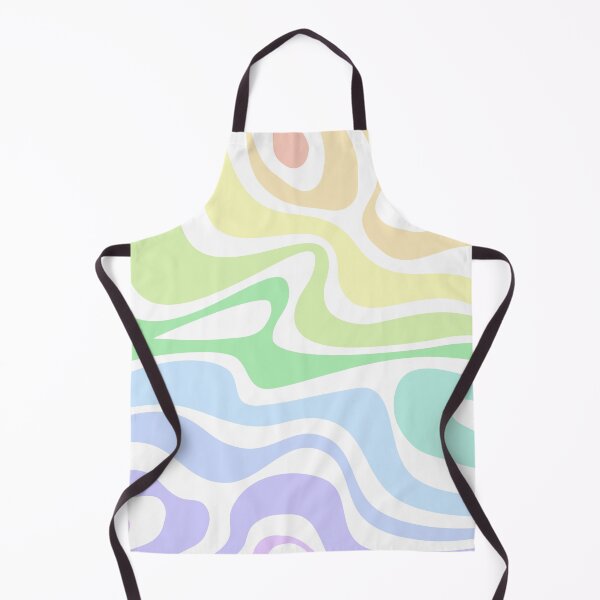 Item preview, Pattern waves rainbow print designed and sold by alinaluna.