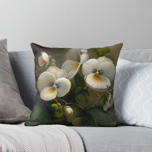 Item preview, White Violas designed and sold by Vanover Designs.