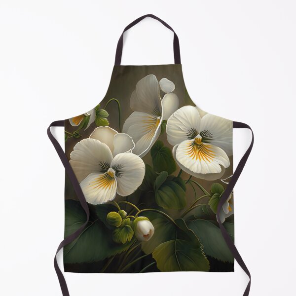 Item preview, White Violas designed and sold by Vanover Designs.