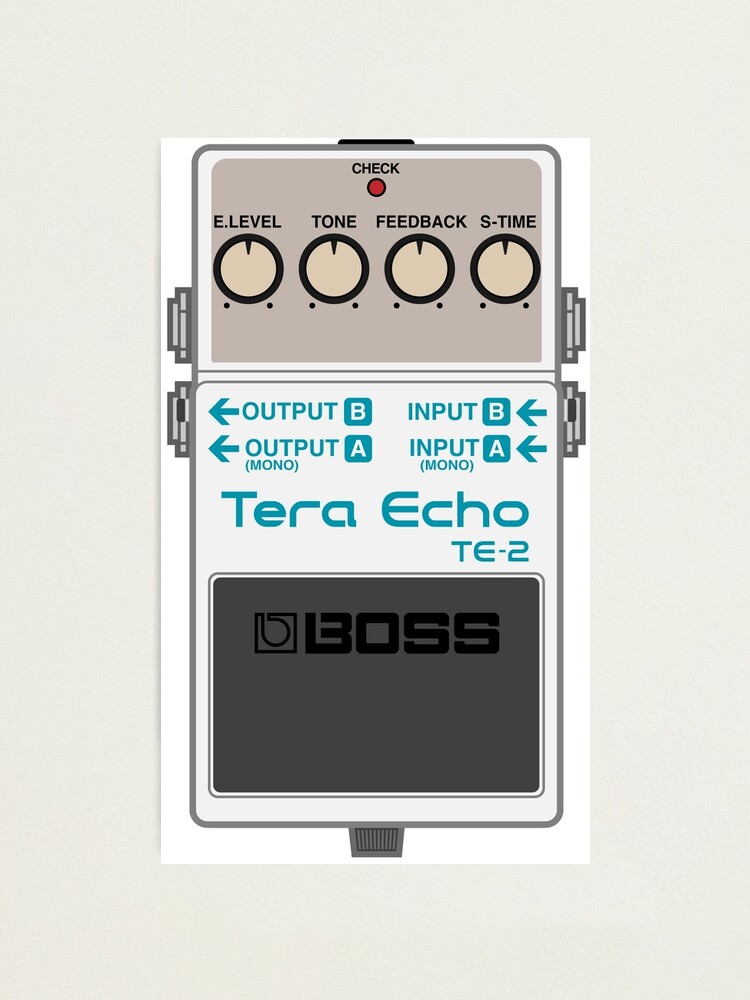 Boss TE-2 Tera Echo Guitar Effect Pedal