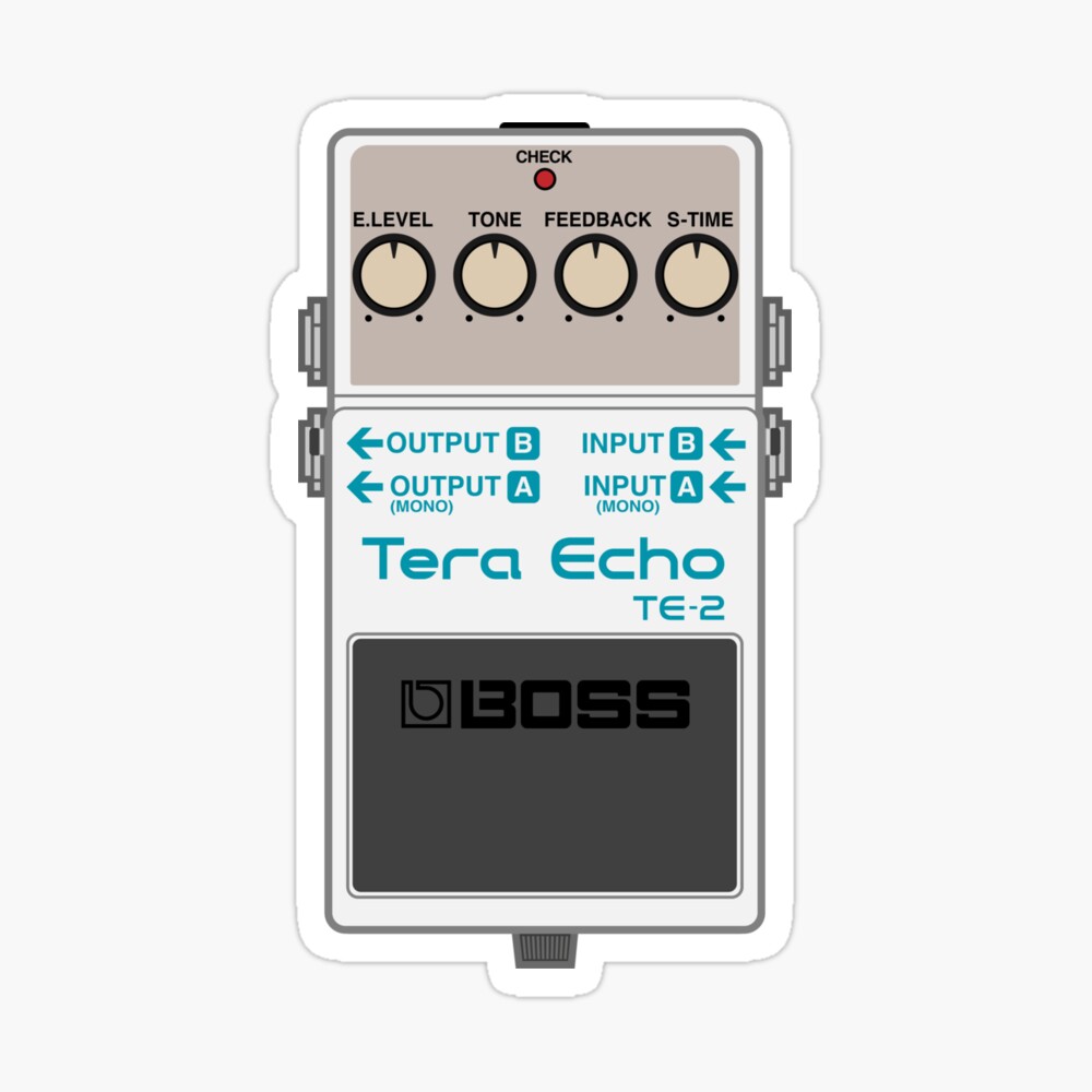 Boss TE-2 Tera Echo Guitar Effect Pedal