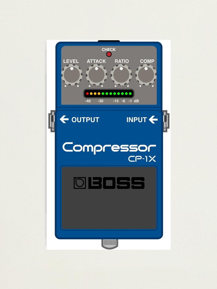 Boss CP-1X Compressor Guitar Effect Pedal