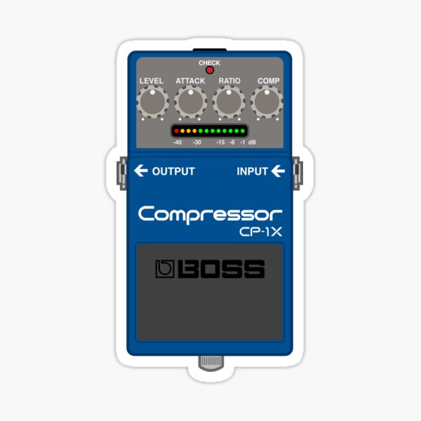 Boss CP-1X Compressor Guitar Effect Pedal