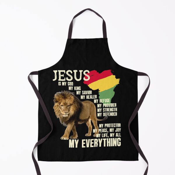 Item preview, Jesus Is My God My King Black History Month BLM Melanin Lion designed and sold by Dressed For  Duty.