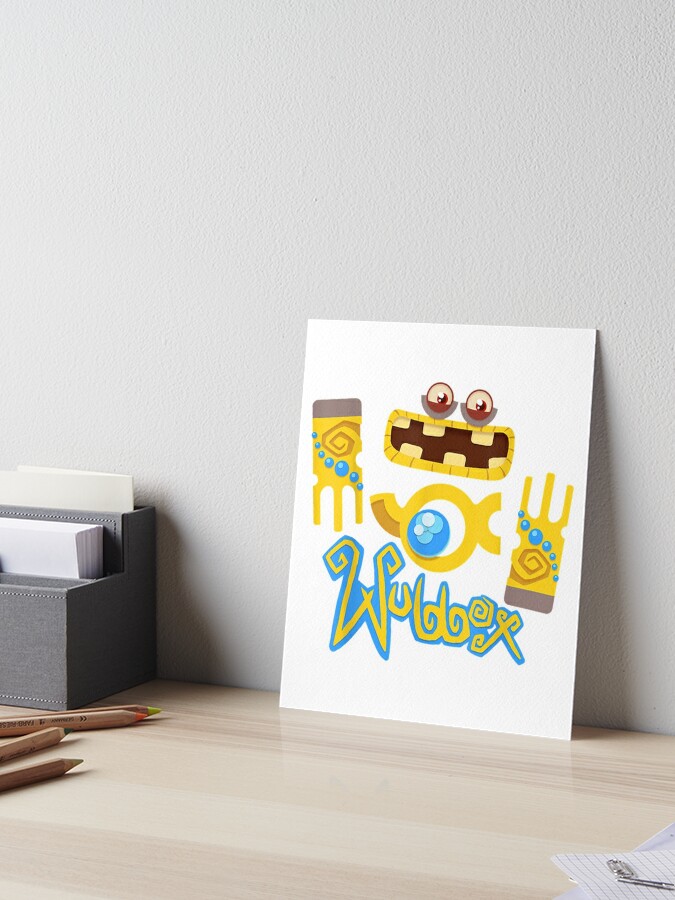 my singing monsters wubbox  Art Board Print for Sale by quentinpitter1