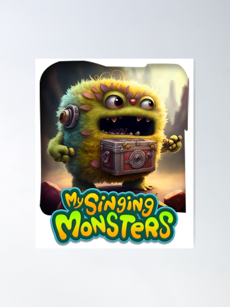 Kids Art Work My Singing Monsters Rare Wubbox Poster for Sale by