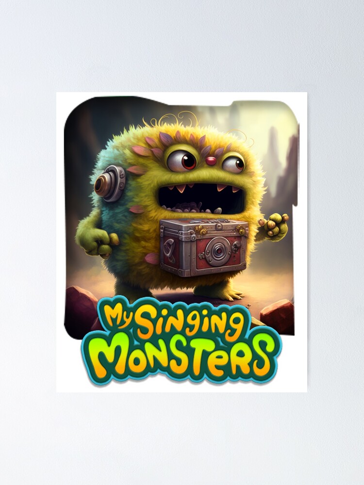 rare wubbox - my singing monsters wubbox  Art Board Print for Sale by  quentinpitter1