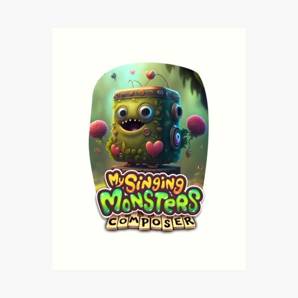 My singing monsters wubbox  Art Print for Sale by EASY Aadia