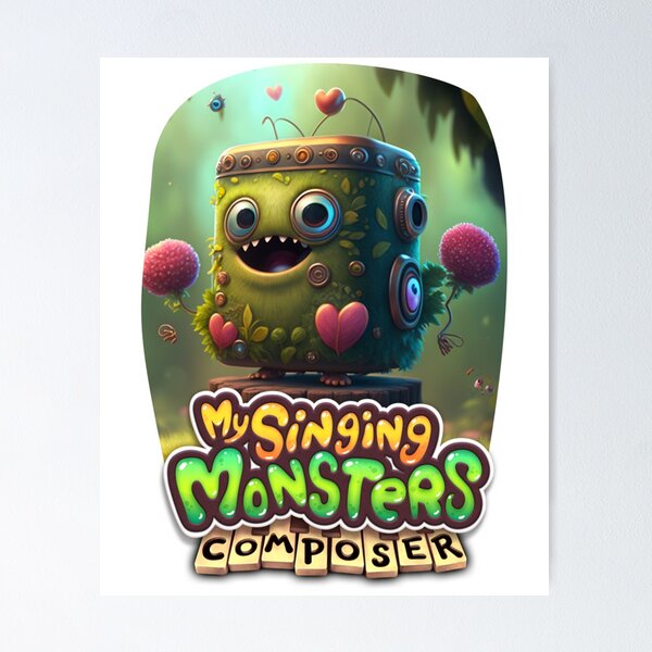 My singing monsters wubbox Premium Matte Vertical Poster sold by Luke  Skywalker Panther, SKU 42381250