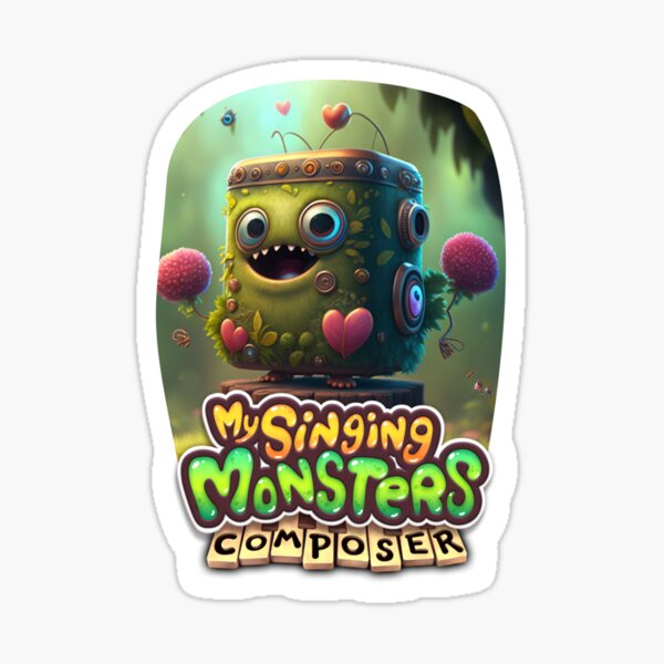 my singing monsters wubbox  Sticker for Sale by quentinpitter1