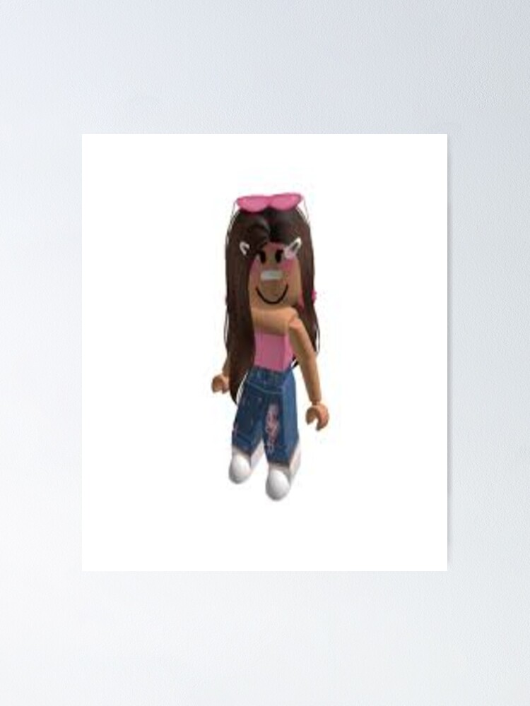 Roblox Pink Preppy Girl Poster for Sale by MaryAnd1