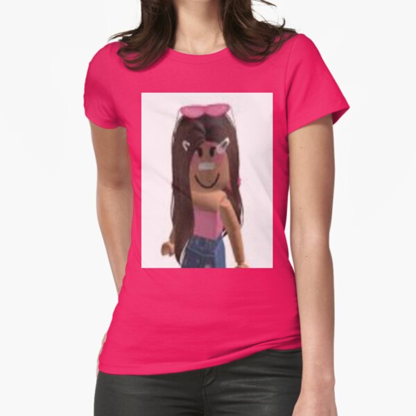 Aesthetic Roblox Girl Pink Shirt - Teespix - Store Fashion LLC