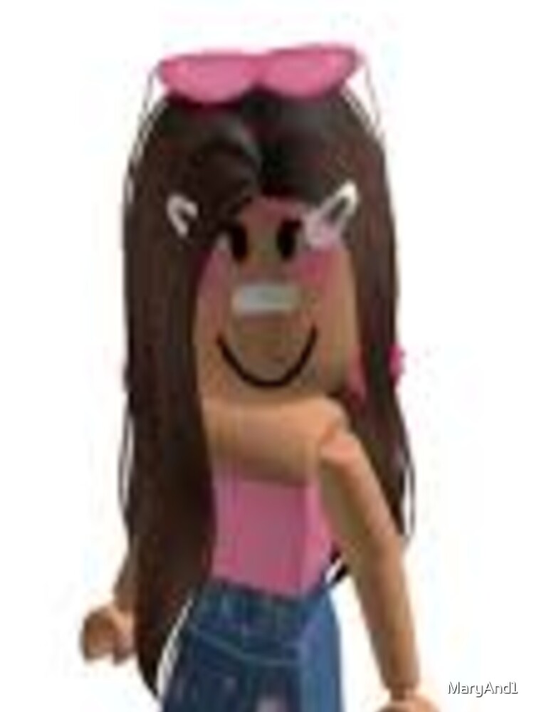 Roblox Pink Preppy Girl Poster for Sale by MaryAnd1