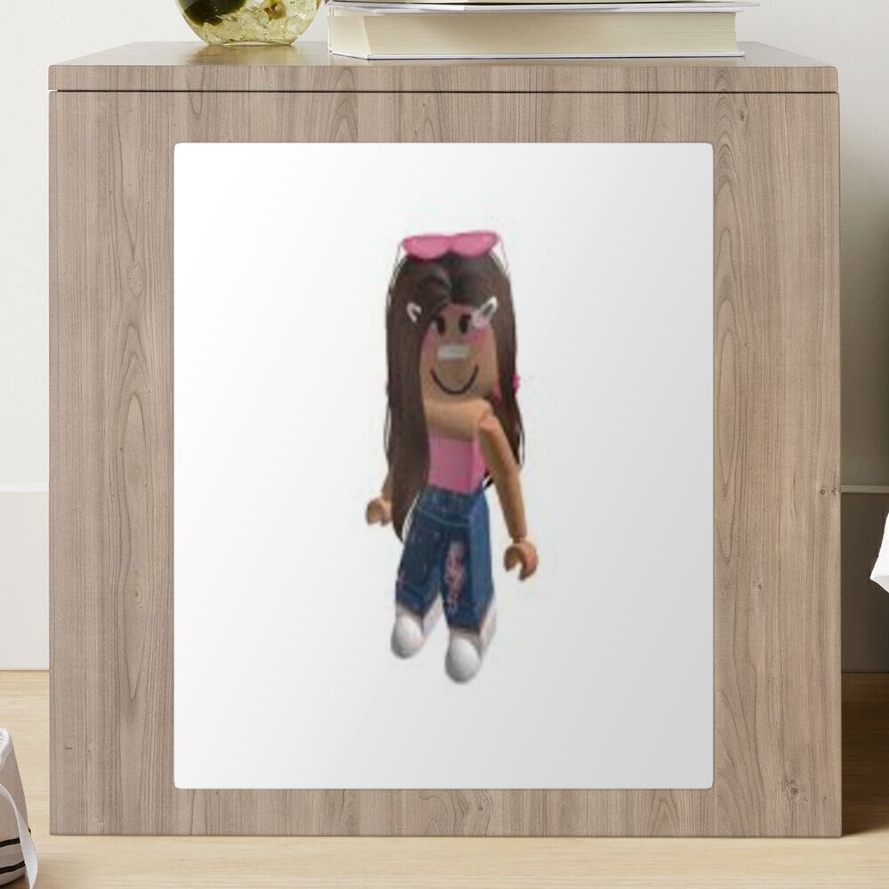 Roblox Pink Preppy Girl Sticker for Sale by MaryAnd1