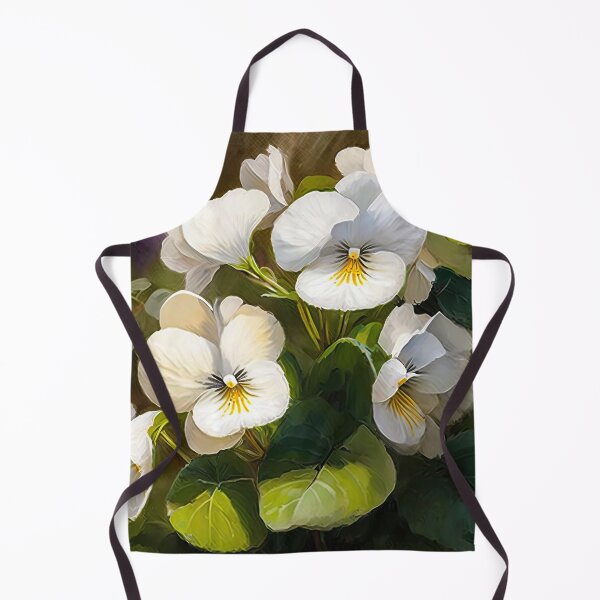 Item preview, White Violas designed and sold by Vanover Designs.