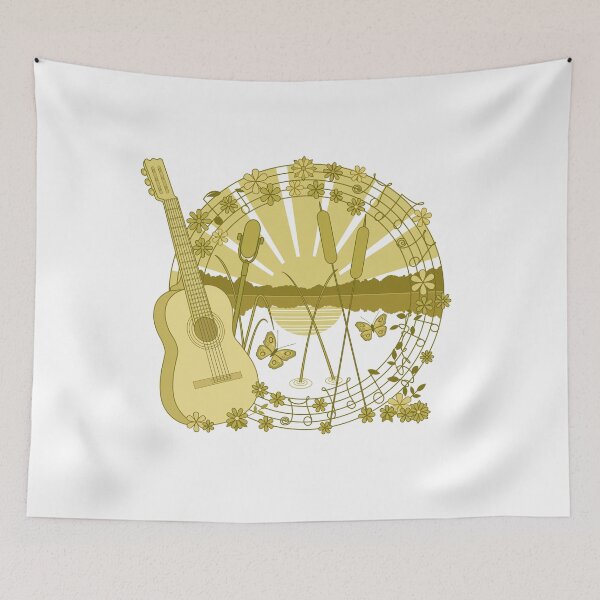 Item preview, Festival Feeling Illustration Golds designed and sold by NataliePaskell.