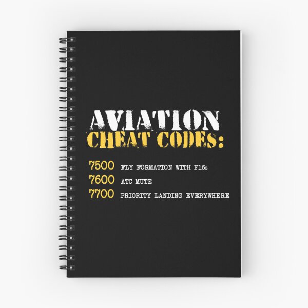 Item preview, Funny Aviation - Cheat Codes - Air Traffic Control and Pilot Humor designed and sold by Ikaroots.